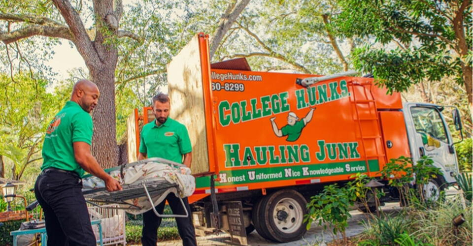 Furniture Removal & Disposal College HUNKS Hauling Junk®
